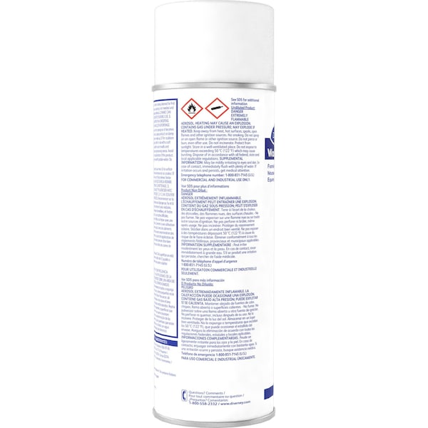 Limpiador de Paredes Diversey, Lata de Aerosol, 20 oz, Floral, 12 unidades - 95401786