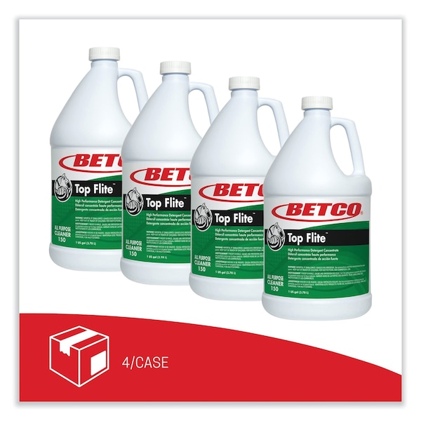 Limpiadores y Detergentes Betco, Botella, Menta, 4 PK - 1500400
