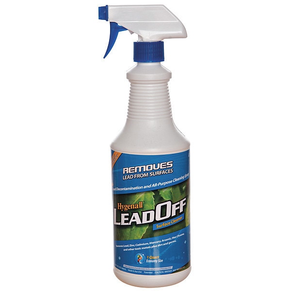 Limpiador multiusos en spray con gatillo Hygenall, 1 qt, aroma cítrico, paquete de 12 - LS9001Q