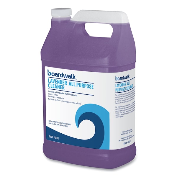 Limpia todo propósito Boardwalk, aroma a lavanda, botella de 128 oz, paquete de 4
