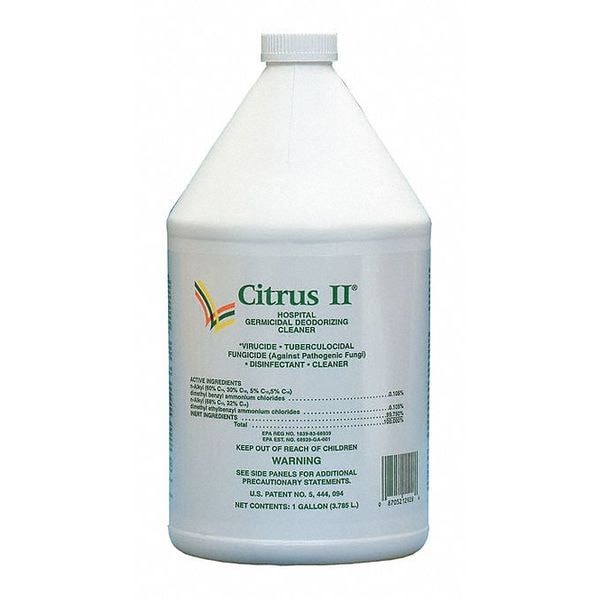 Limpiador Beaumont Citrus II, 1 galón, Recarga, PK4, Botella, Cítrico, 4 PK - 633712928