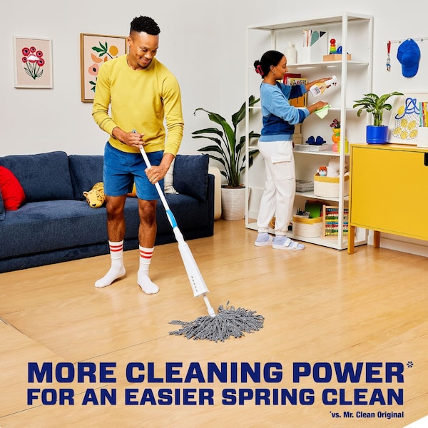 Solución de limpieza multiusos con Febreze, aroma a Praderas y Lluvia, botella de 64 oz - 80749542