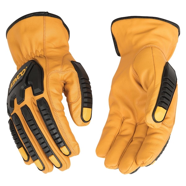 Kinco Kinco CutFlector Premium Grain Buffalo Driver con Protección de Impacto - 81CRA-M