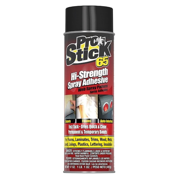 Max Professional Pro Stick 65 Adhesivo en Aerosol de Red 17 oz - WB-005-023