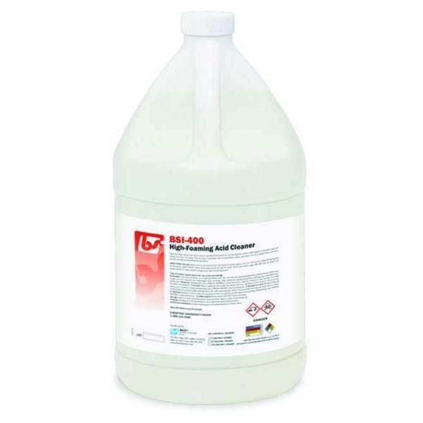 Limpiador Acídico Best Sanitizers, Garrafa de 1 galón, disolvente, paquete de 4 - BSI4001
