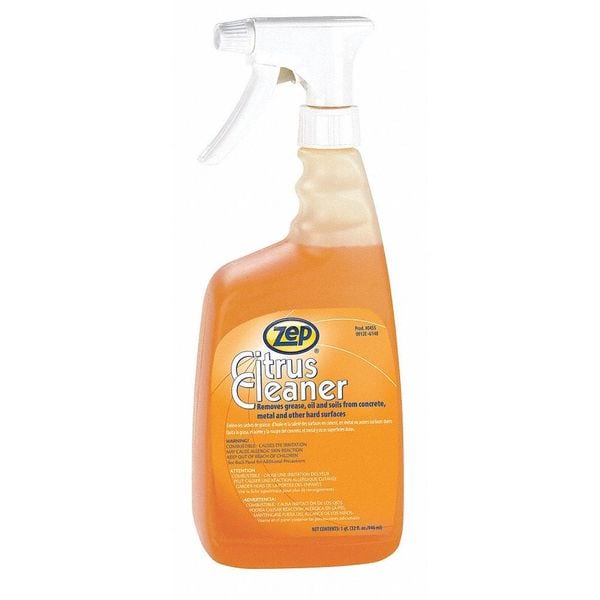 Limpiador multiusos Zep, Botella de gatillo, 1 qt, Cítricos, 12 unidades