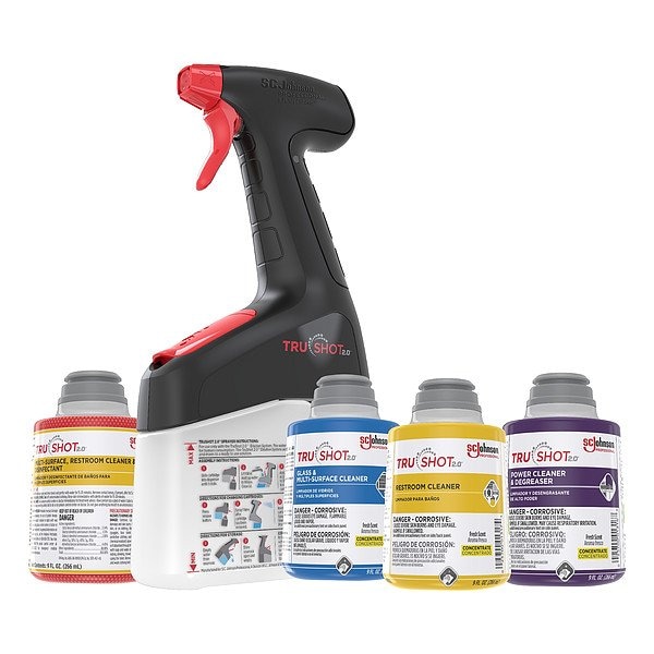 Sc Johnson Professional TruShot 2.0 Mobile Dispensing System, Botella rociadora con gatillo, 9 oz, Fresco - 379880