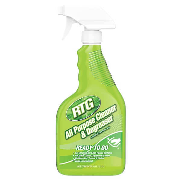 Limpiador desengrasante multiusos RTG; 6x34 oz., 6 unidades - FICCB-QS-6X34-RACD