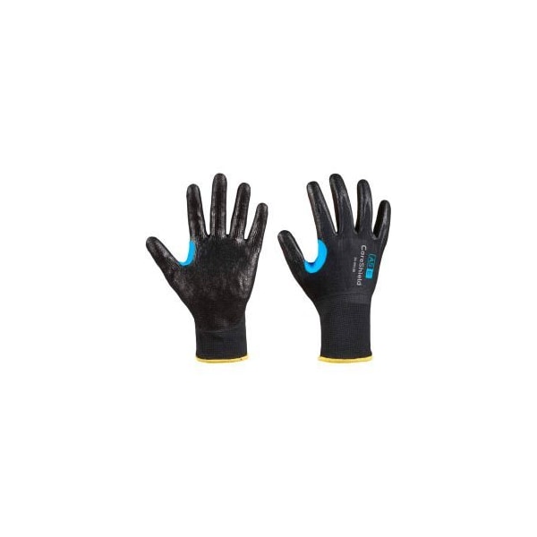 Honeywell North Coreshield, Forro Negro de Acero Inoxidable de 13 Gauges de Hppe, Recubrimiento Negro de Nitrilo Suave, A5/E 4X42E A5 - 25-0913B/10XL