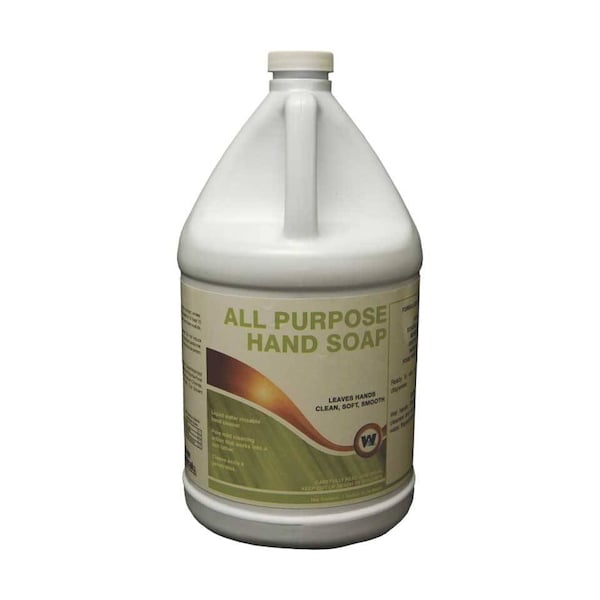 Jabón de manos multiusos con aroma a limón, 1 galón, paquete de 4
