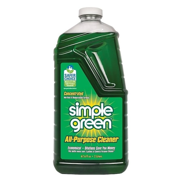 Limpiador multiusos Simple Green, botella de 67 oz, líquido, Sassafras, Verde - 2710000613014