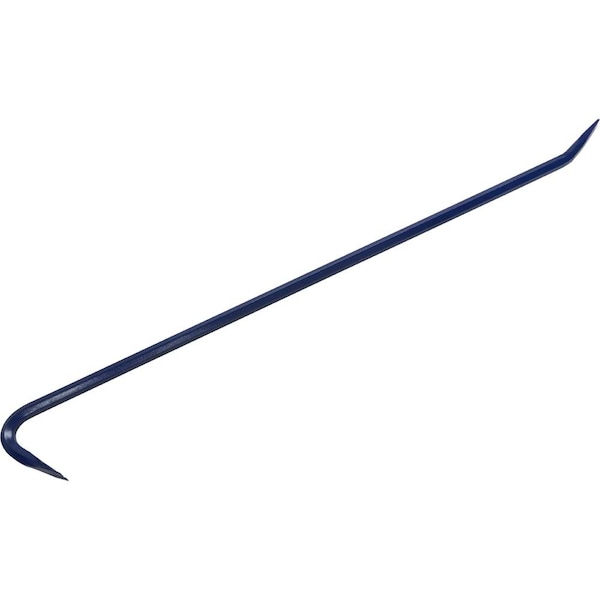 Gray Tools Goose Neck Wrecking Bar, 3/4" Shank X 42" Long, Royal Blue Paint - WB42