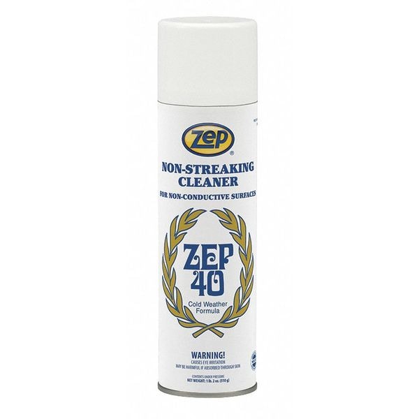 Limpiador multiusos Zep en aerosol, 18 oz, tipo alcohol, paquete de 12 - 014401