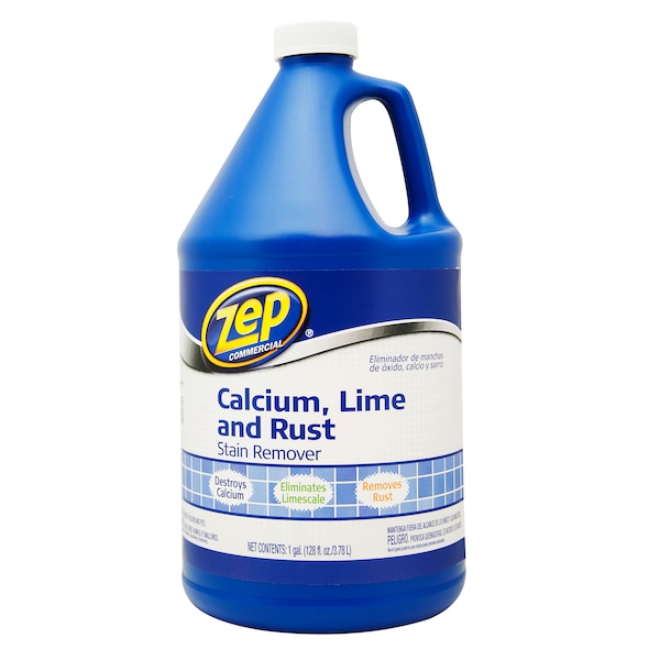 Zep Calcium, Lime & Rust, Garrafa, 1 gal, Pungente, 4 PK - ZUCAL128