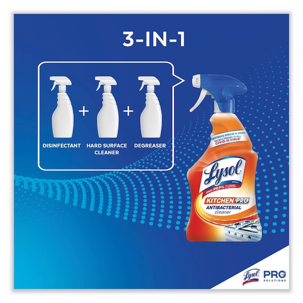 Lysol Limpiadores y Detergentes, Botella de Spray, 22 oz, Cítricos - 19200-79556