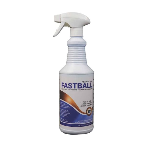 Limpiador desengrasante multiusos de alta resistencia listo para usar Warsaw Chemical Fastball con aroma a pino, 5 galones - 21638-0001005