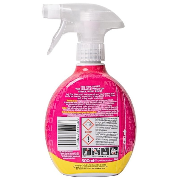 Gsd Distribution The Pink Stuff Miracle 81136 Limpiador para lavado, 16.9 fl-oz - 81138