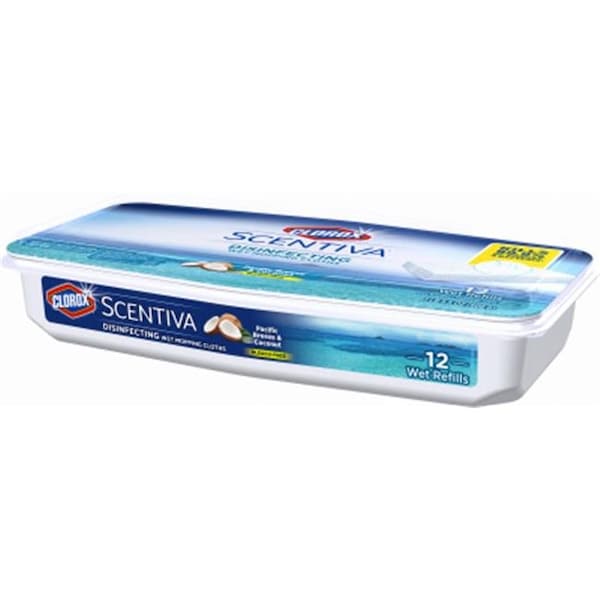 Clorox 252535 Pacific Breeze & Coconut Scent - 12 unidades - 252535