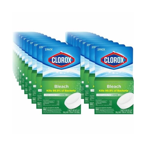 Limpiador para taza de baño automático Clorox, paquete doble - CLO30024PL