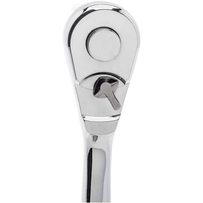 Juego de llaves de trinquete y dados métricos de 1/4 de pulgada con estuche de almacenamiento (12 piezas) - CSWS14MM12