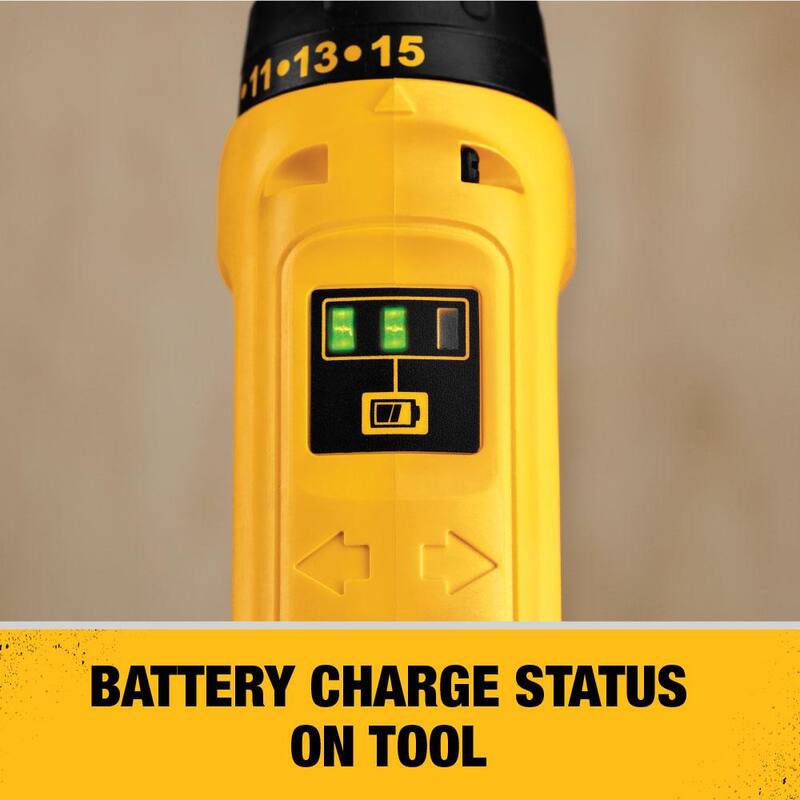 Destornillador inalámbrico giratorio DEWALT 8V MAX con mango ajustable, (1) batería de 1.0Ah, cargador y bolsa - DCF680N1