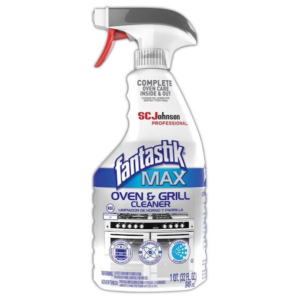 Limpiador para horno Fantastik Max de 32 oz, paquete de 8 - FA462624