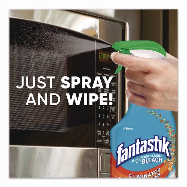 Fantastik Max Limpiador Multiusos con Blanqueador, Fragancia Fresca, Botella de 32 oz - 308685