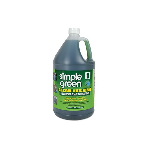 Limpiador multiusos concentrado para edificios limpios SimplGreen, botella de 1 galón, 2PK - 11001CT