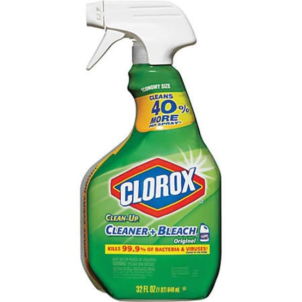 Clorox CLO31221 32 oz Limpiador con Blanqueador en Aerosol; Fragancia Original; Multicolor - CLO31221
