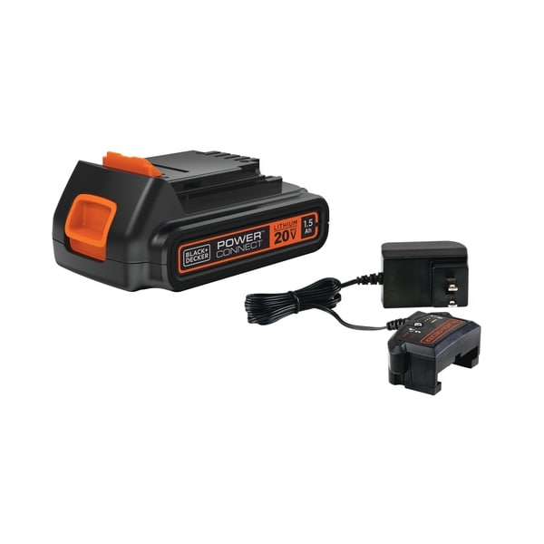 Black & Decker 20V MAX* Lithium Ion Battery + Charger - LBXR20CK
