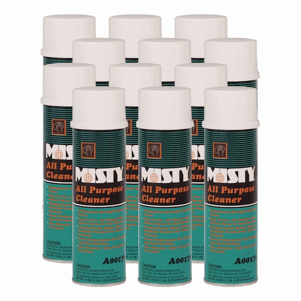 Limpiadores y Detergentes en Aerosol, Menta, 12 piezas - 1001592