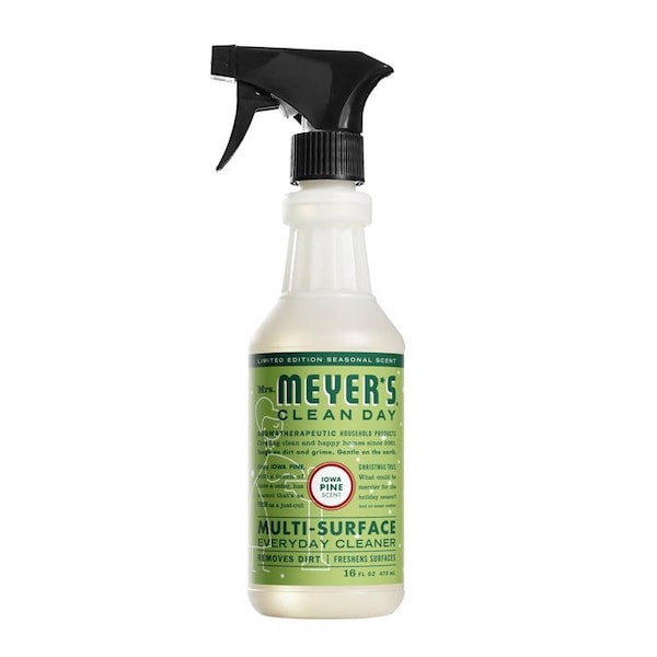 Mrs. Meyers Clean Day Desinfectante Multiusos en Spray Líquido con Aroma a Pino de Iowa 16 oz - 17424