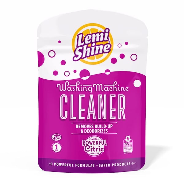 Lemi Shine Limpiador para Lavadora con Fragancia a Limón en Polvo de 1.76 oz - 030218010