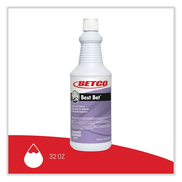 Betco Limpiadores y Detergentes, Botella, Menta, 12 unidades - 771200