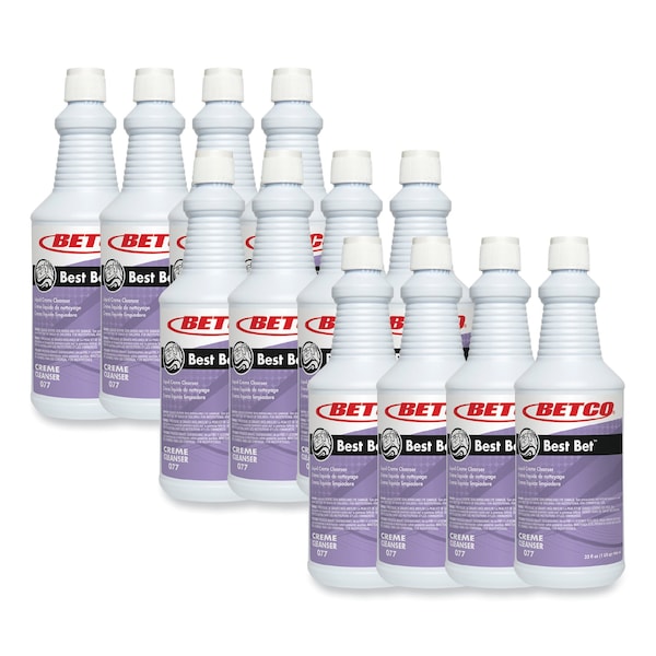 Betco Limpiadores y Detergentes, Botella, Menta, 12 unidades - 771200