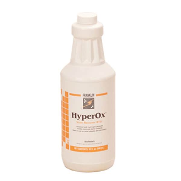 Removedor de manchas HyperOx de Franklin Cleaning Technology listo para usar, aroma cítrico, botella de 32 oz, PK12 - F062312