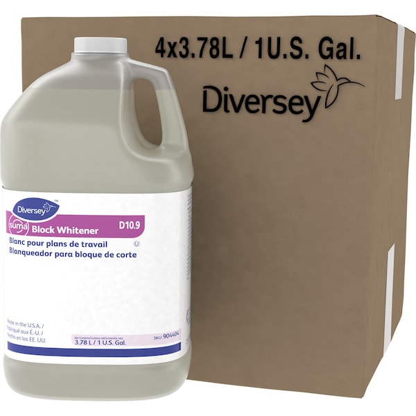 Blanqueador Suma Block, 1Gal, Amarillo, Paquete de 4 - DVO904404CT