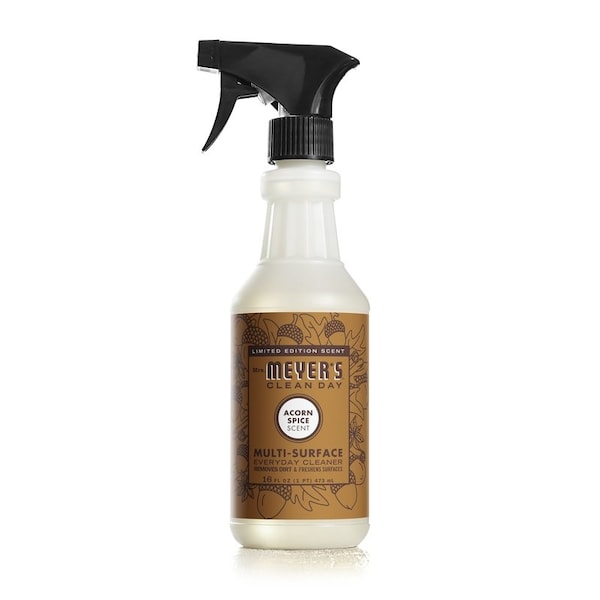 Mrs. Meyer's Clean Day Limpiador Multiusos en Spray con Aroma a Especias de Bellota 16 oz - 11361