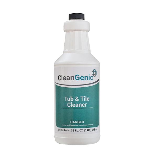 Limpiador de Bañera y Azulejos Cleangenic, Botella de 32 oz. - CG-29-QT-EA