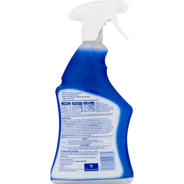 Limpiador para Baños Lysol, Botella rociadora, 22 oz, N/A - RAC90036
