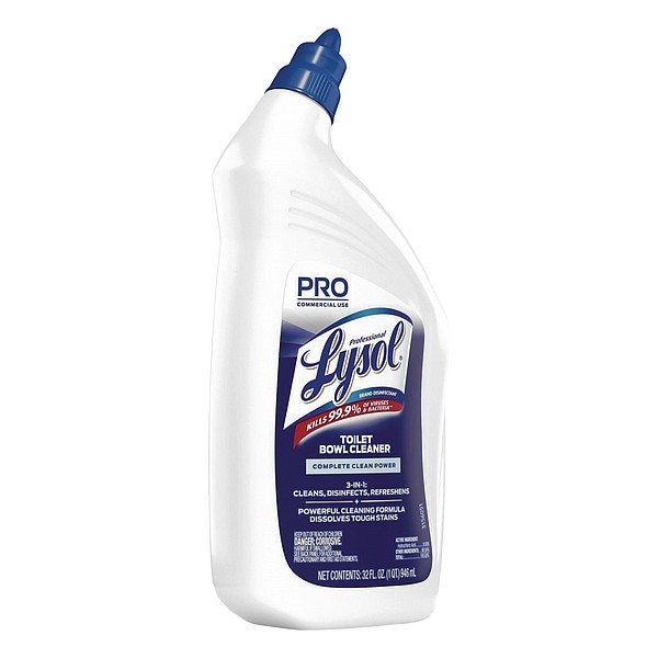 Limpiador desinfectante para inodoro Lysol, botella de 32 oz - 36241-74278