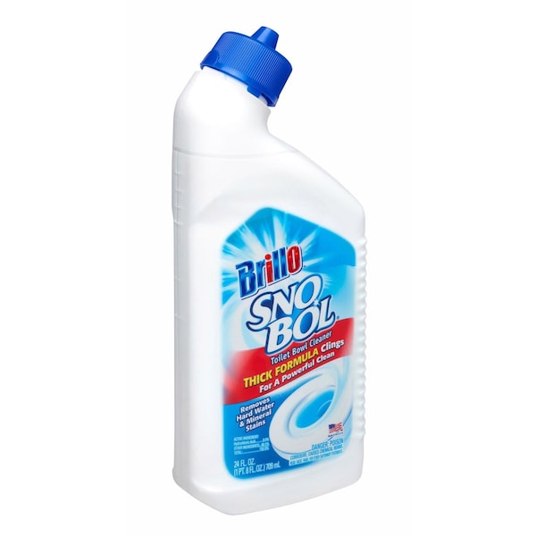 Limpiador líquido para el inodoro Brillo Sno Bol Clean Scent de 24 oz