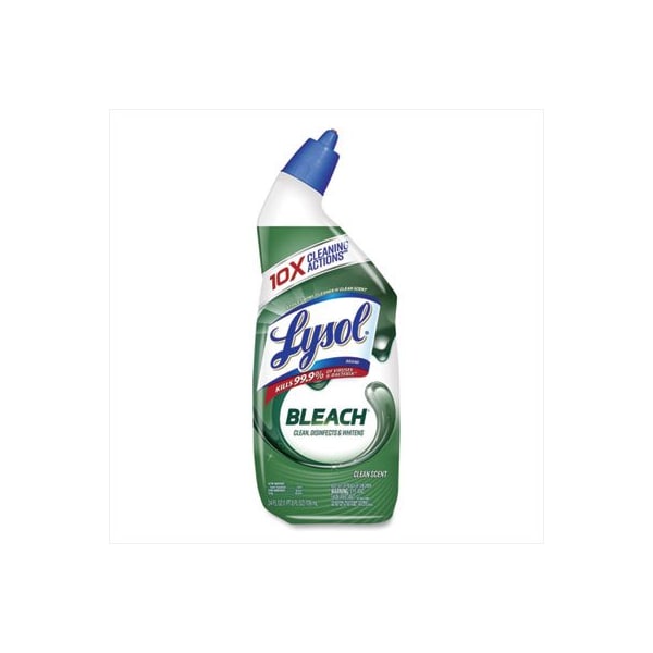 Reckitbenc LYSOL, Limpiador desinfectante para el inodoro con blanqueador, 24 oz - 98014EA