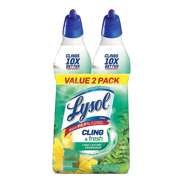 Limpiador de tazas de baño Lysol, 24oz, paquete de 2 - 19200-98015
