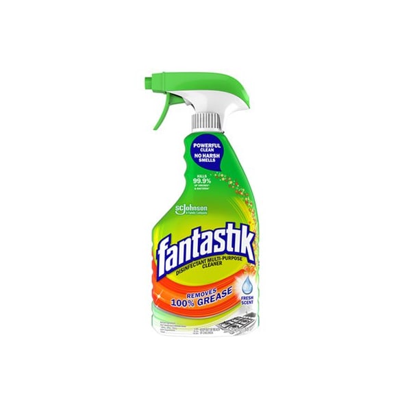 Sc Johnson Fantastik, DESINFECTANTE Y LIMPIADOR MULTIUSOS AROMA FRESCO, BOTELLA DE 32 OZ - 306387EA