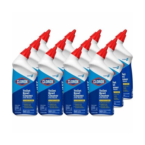 Clorox Limpiador para Tazas Sanitarias, Manual, 24oz, 2PK - CLO00031PL