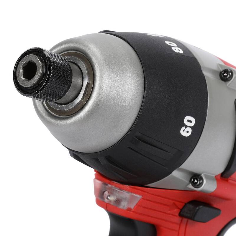 Milwaukee M12 12V Llave de Acoplamiento sin-Hub Inalámbrica de Iones de Litio de 1/4 de Pulgada (Herramienta Únicamente) - 2455-20