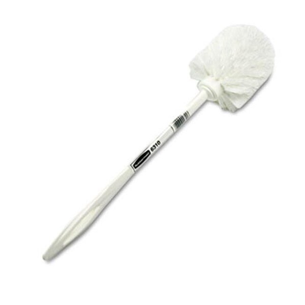 Cepillo para taza de baño de plástico blanco - PI40580