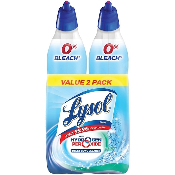 Limpiador de Inodoro Lysol de Peroxido de Hidrógeno de 24 oz, 2PK - CO3756138