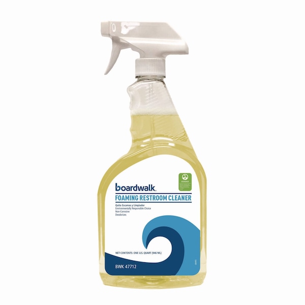Limpiador multiusos natural sin perfume Boardwalk, botella de spray de 32 oz, paquete de 12 - 37712